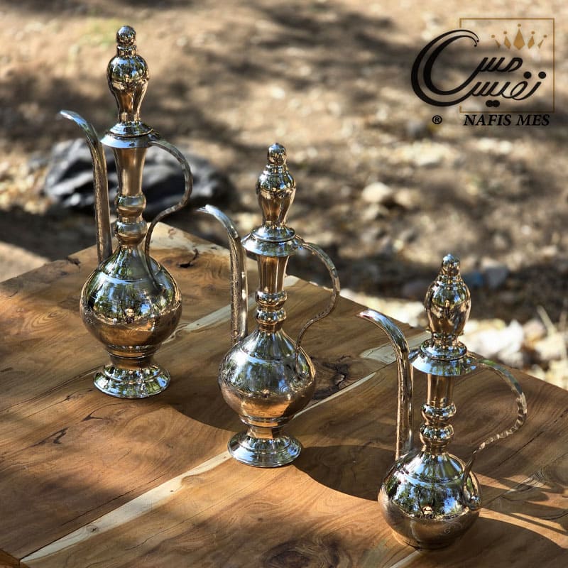 گلاب پاش کروم طرح روشا ساخت زنجان ( 3 سایز )