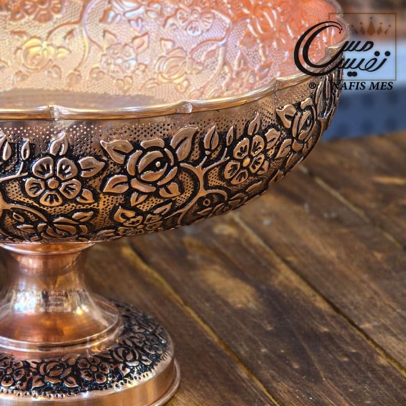 Alternative view of میوه خوری مسی لوکس مدل رهام