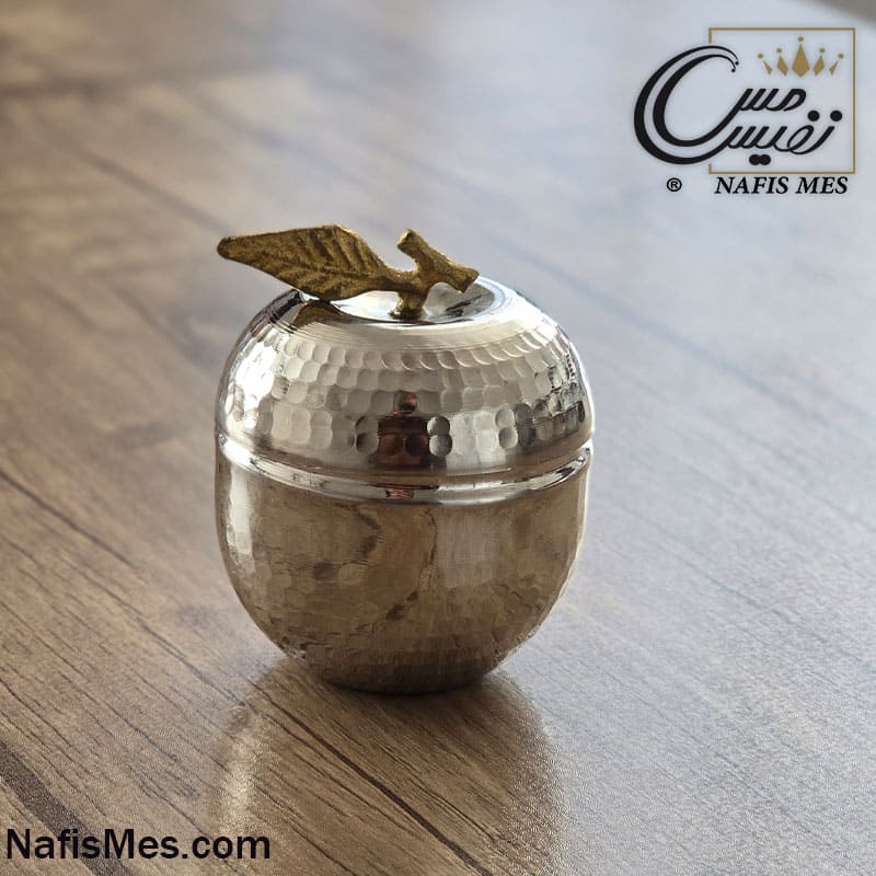 قندان کروم طرح سیب نقلی ، ساخت زنجان - Image 3
