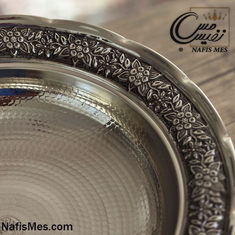 میوه خوری بزرگ کروم طرح رز الماس - Image 3