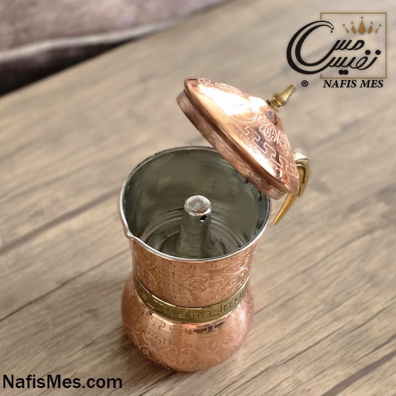 Alternative view of موکاپات مسی طرح آراد ( تک ، 2 و 3 کاپ ) - اثر هنری که برای اولین بار در زنجان تولید شده