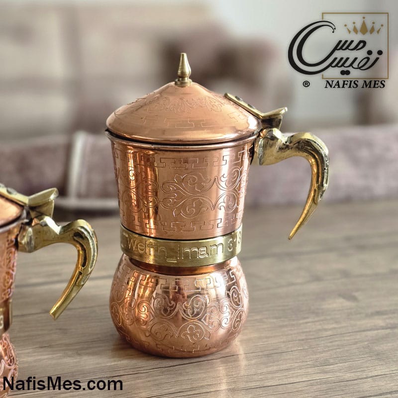 موکاپات مسی طرح آراد ( تک ، 2 و 3 کاپ ) - اثر هنری که برای اولین بار در زنجان تولید شده - Image 3