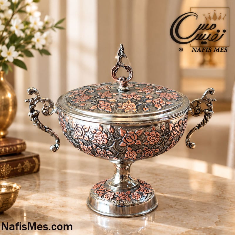 گز خوری کروم تراش لوکس سه پایه مدل رهام