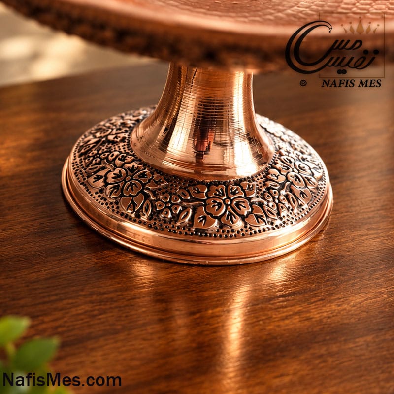Alternative view of میوه خوری مسی یاشار رز ( نانو شده رنگ ثابت )
